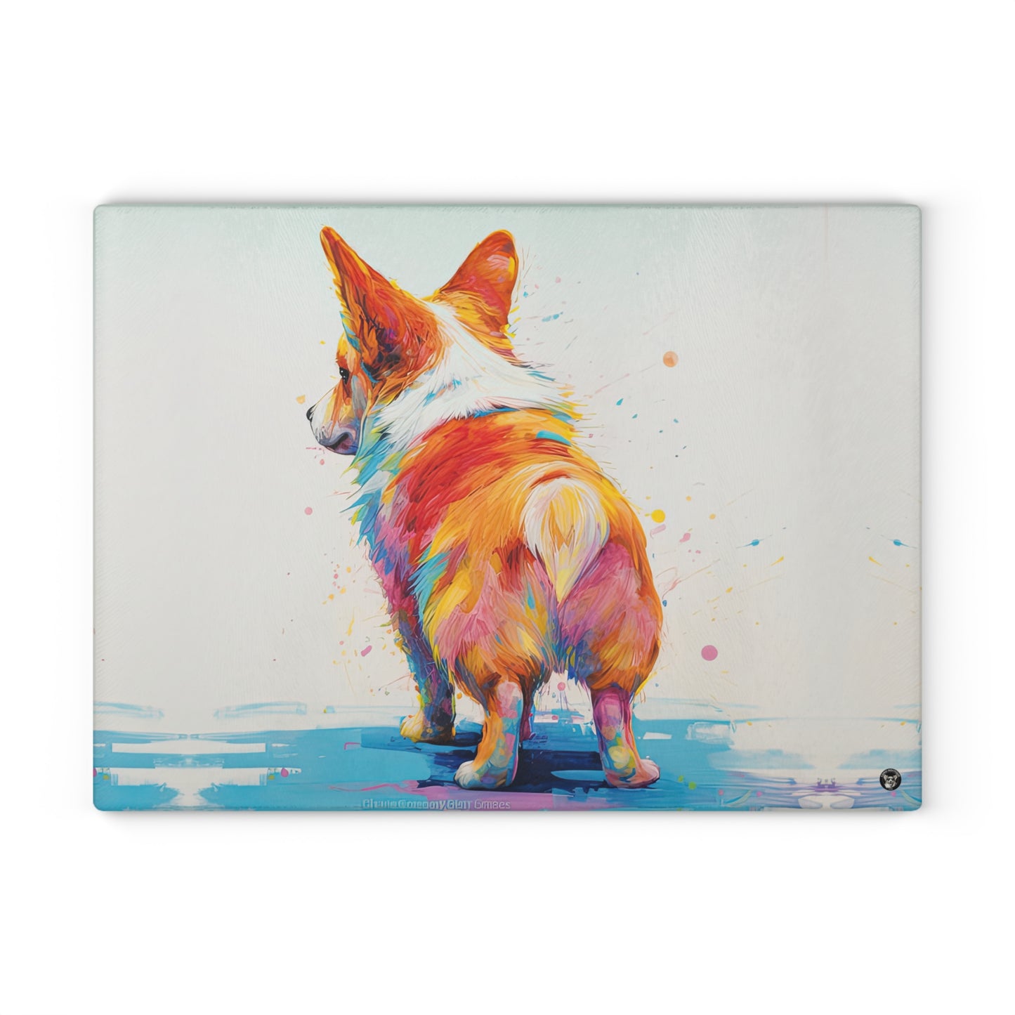 Rump Toast - Glass Cutting Board