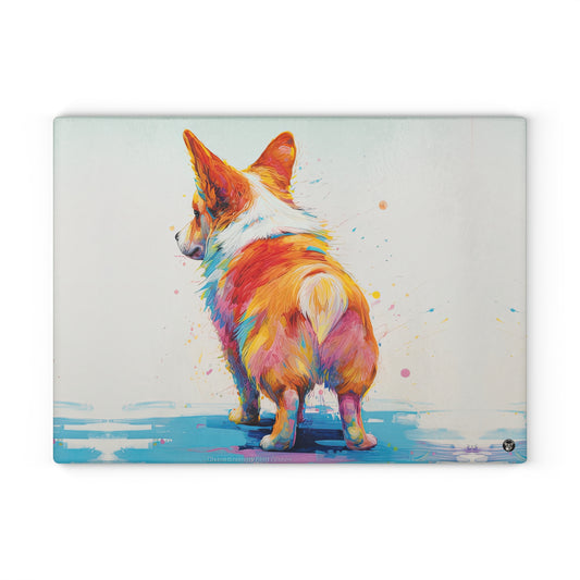 Rump Toast - Glass Cutting Board