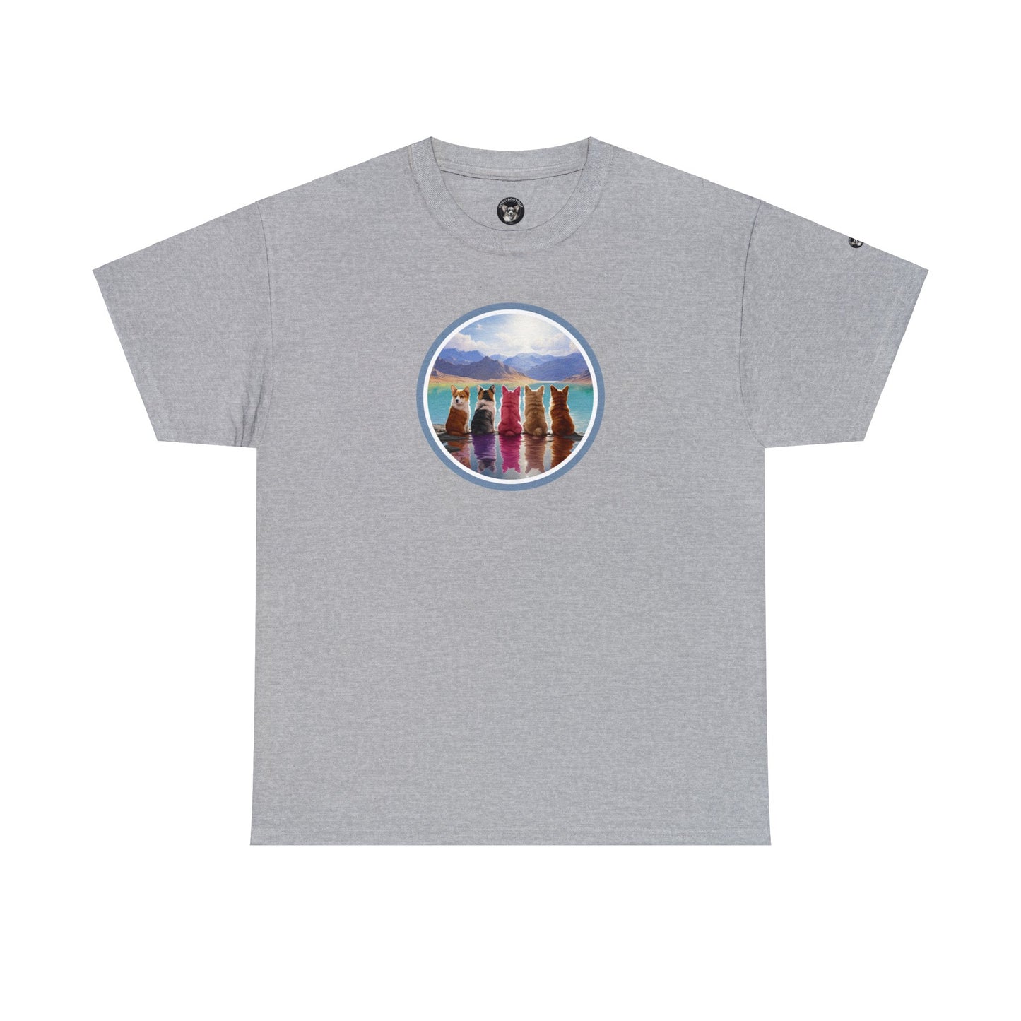 Corgi Lake - Unisex Heavy Cotton Tee