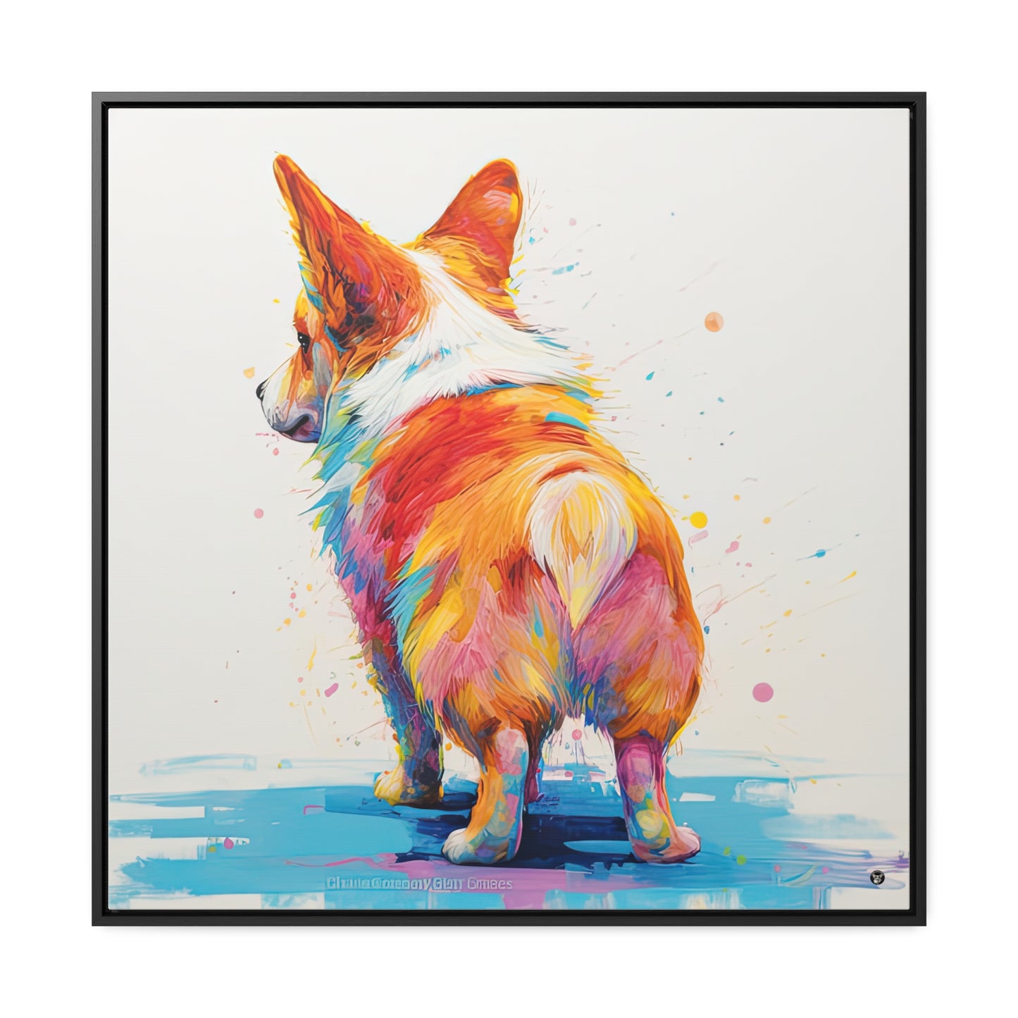 Rump Toast - Framed on Canvas
