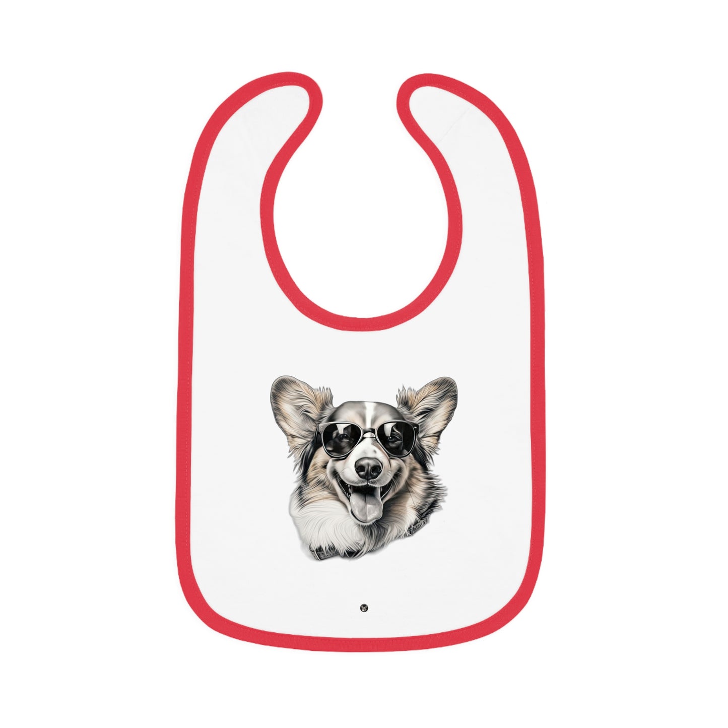 Corgi Cool - Baby Bib