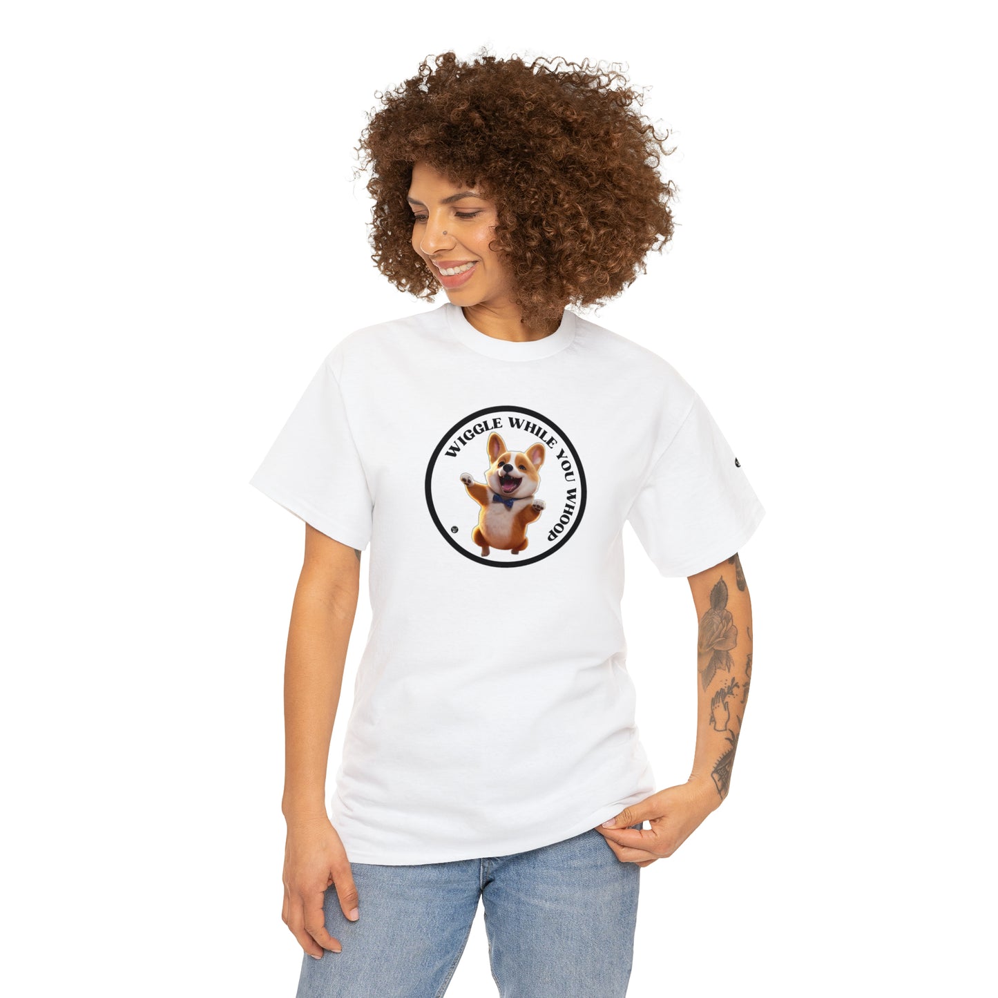 Wiggle While You Whoop - Unisex Heavy Cotton Tee