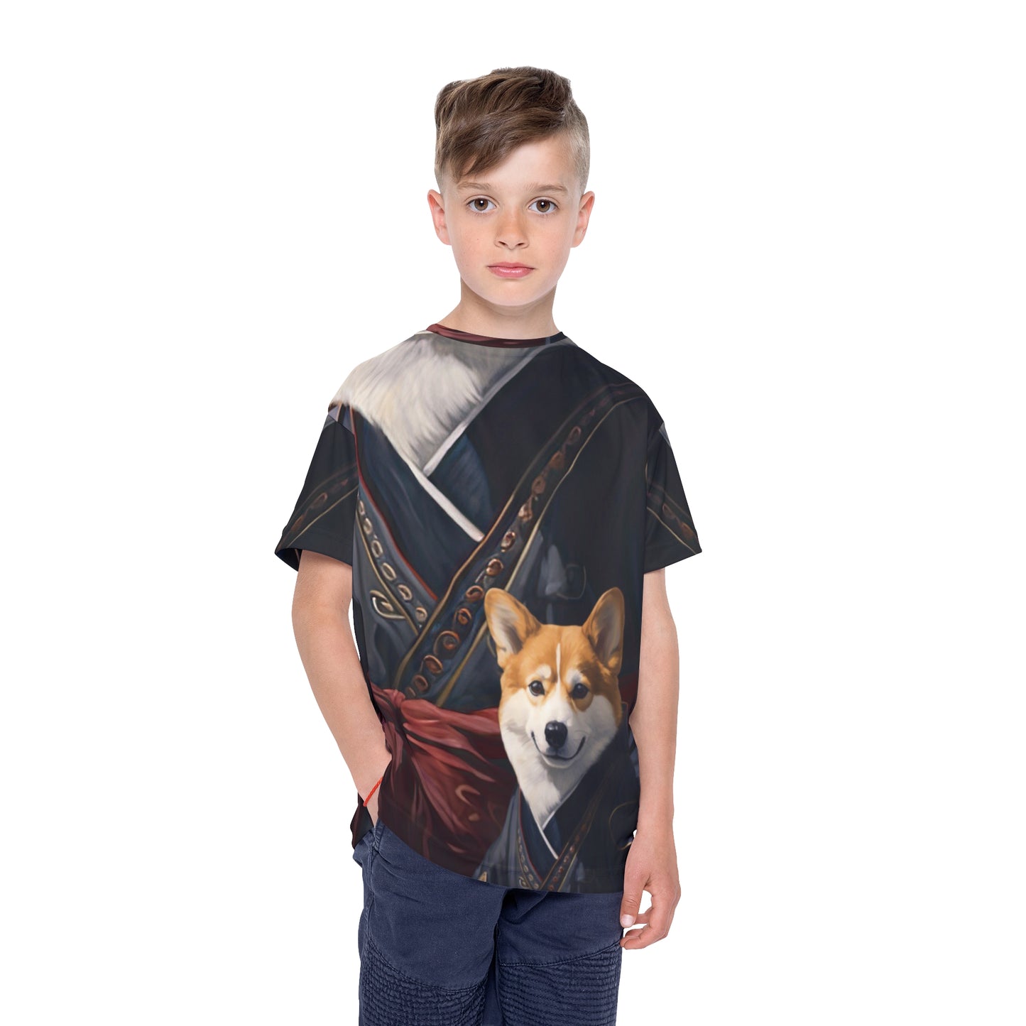 Ninja Corgi Sports Tee