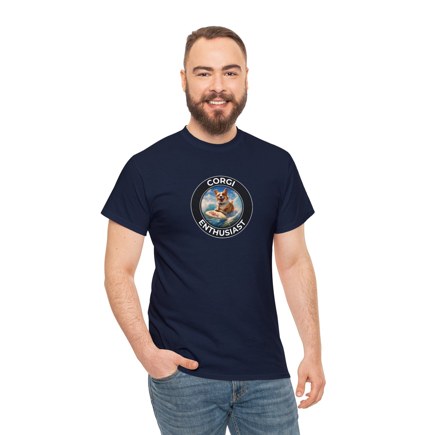 Corgi Enthusiast - Unisex Heavy Cotton Tee