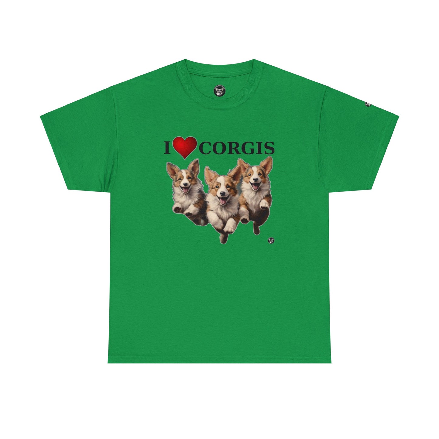 I Heart Corgis - Unisex Heavy Cotton Tee