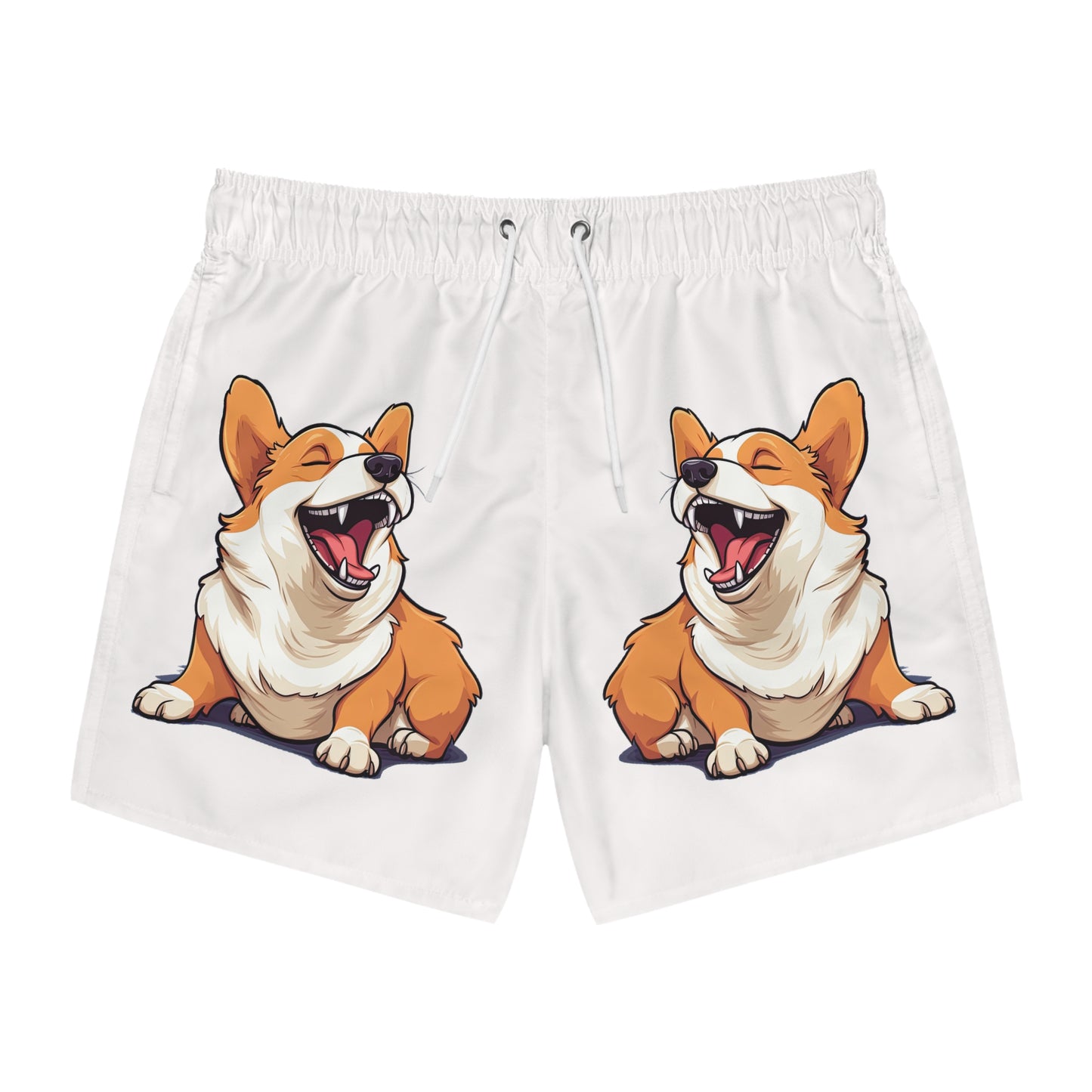 Comical Corgi Swim Trunks