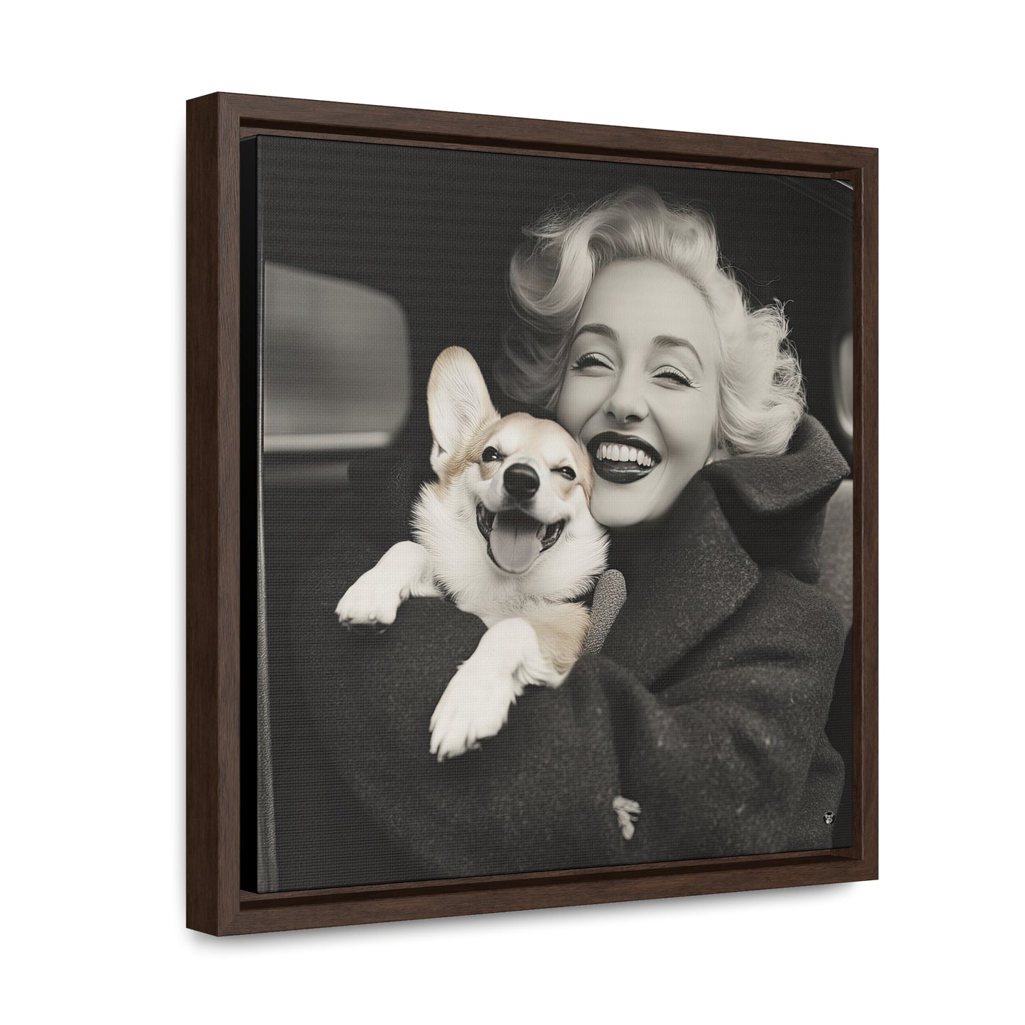 Marilyn's Bestie - Framed on Canvas