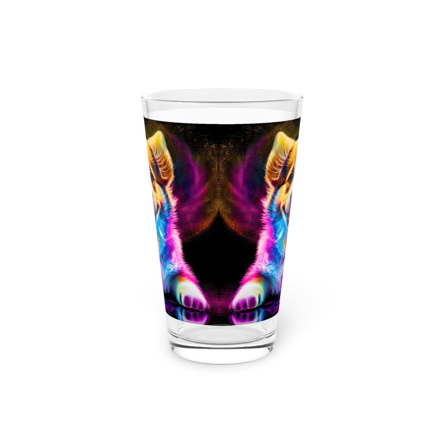 Colorful Corgi - Pint Glass