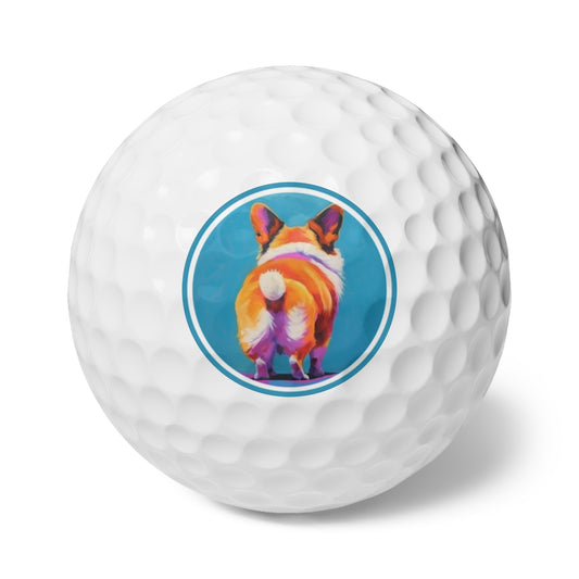 Corgi Butt - Golf Balls