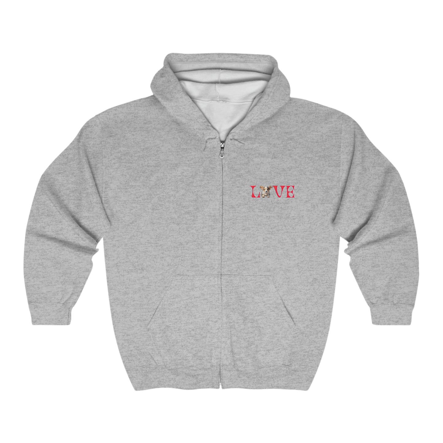 LOVE - Zip Hoodie