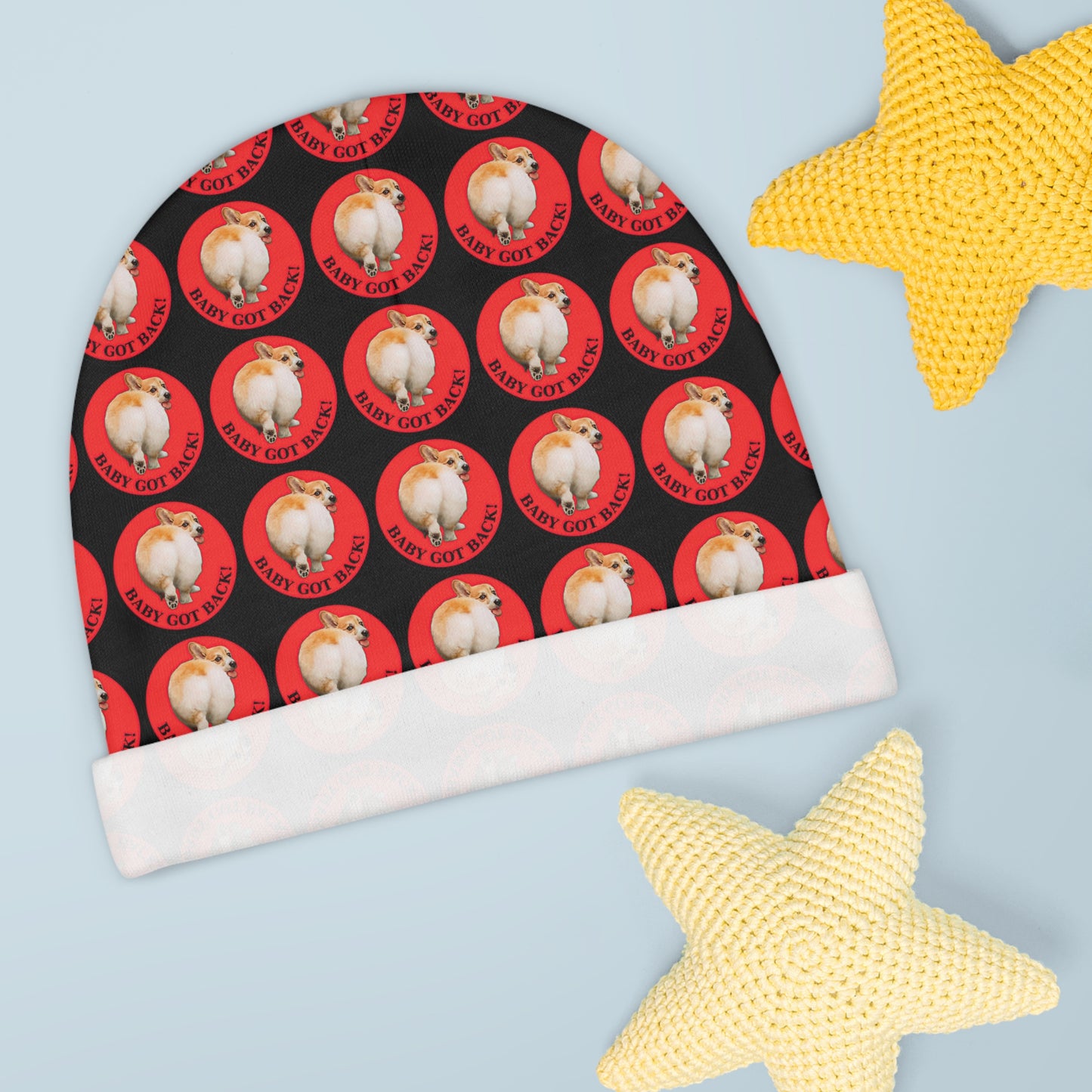Baby Got Back Mosaic - Baby Beanie