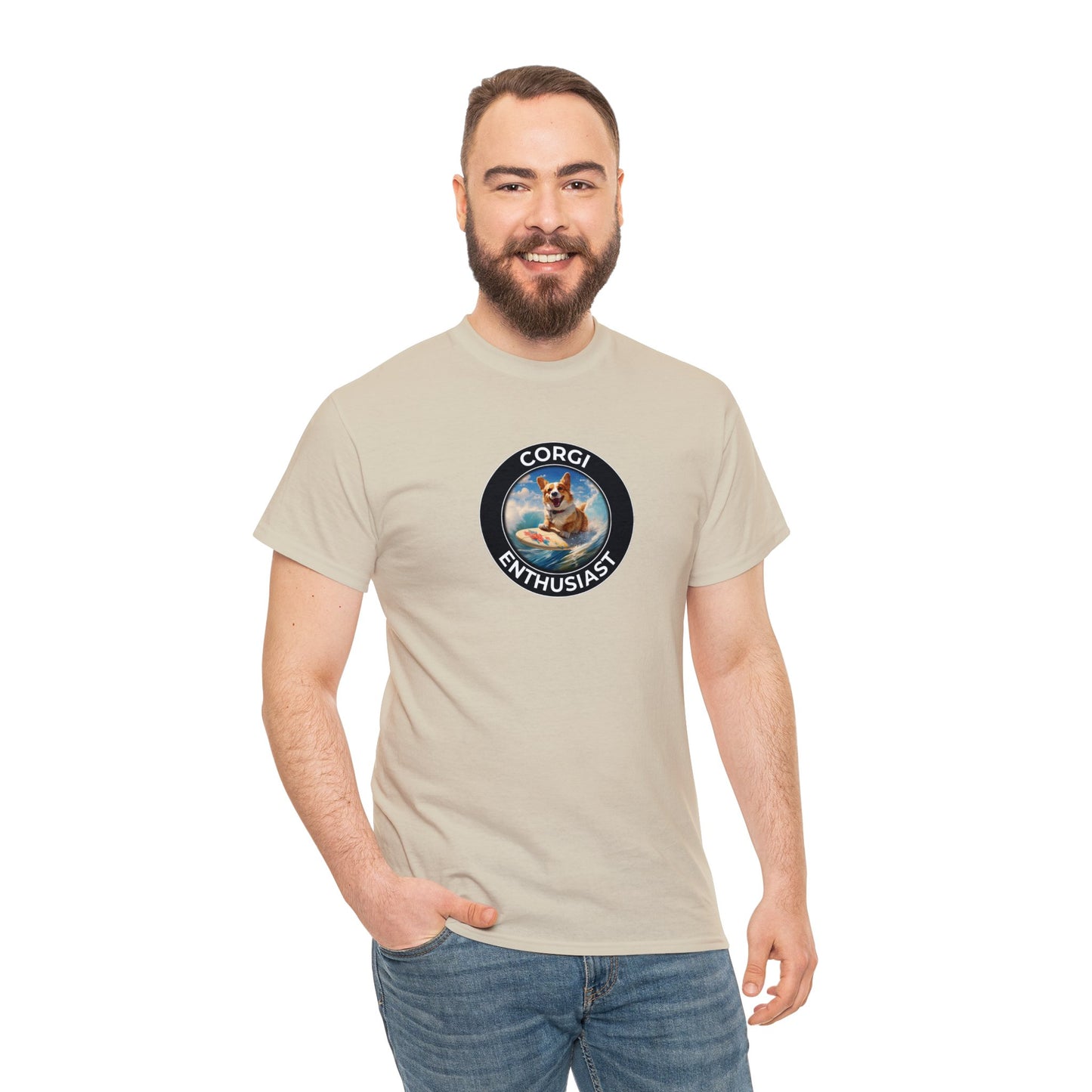 Corgi Enthusiast - Unisex Heavy Cotton Tee
