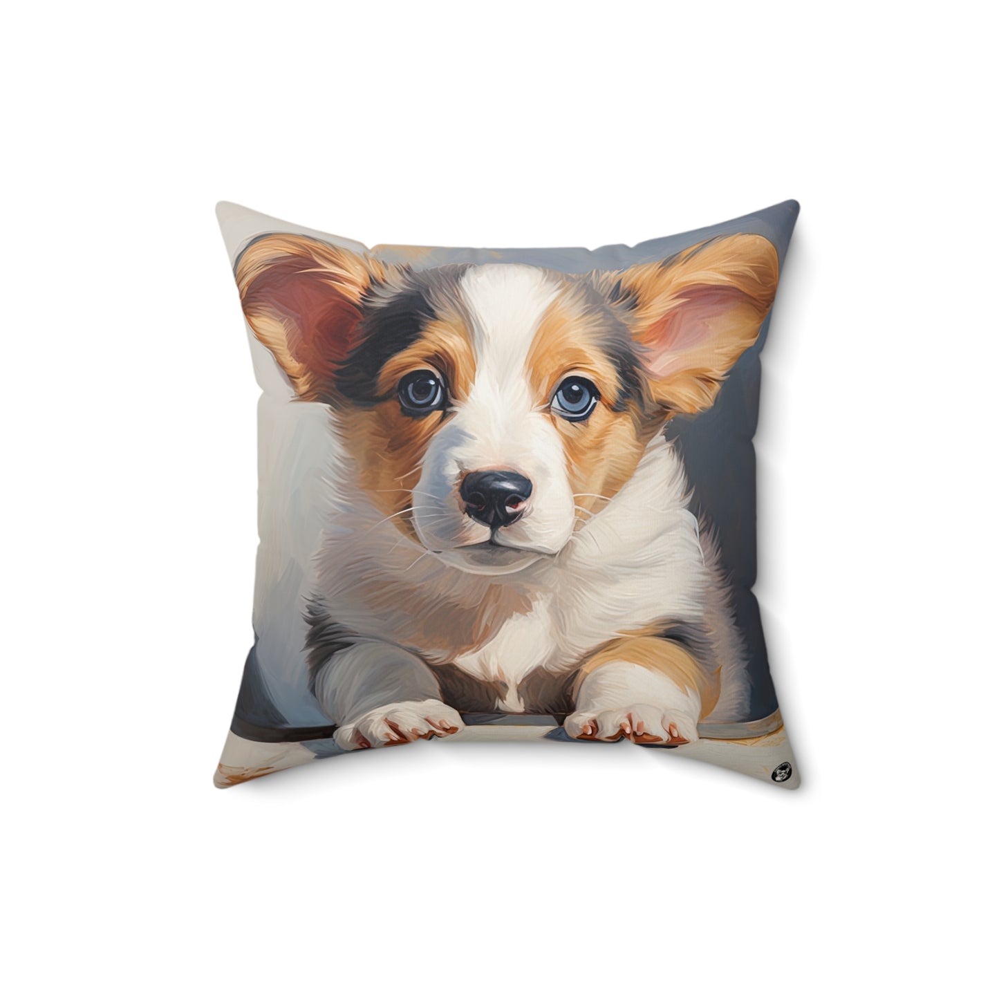 Puppy Poprtrait - Throw Pillow