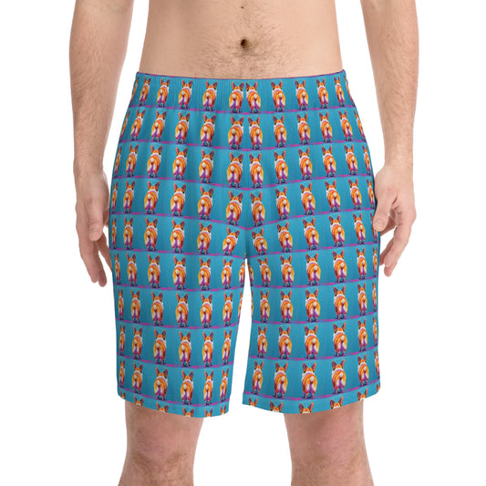 Corgi Butt Board Shorts