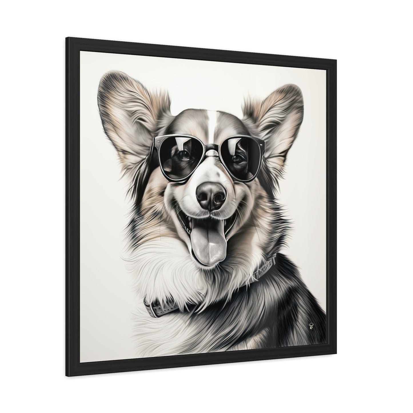 Corgi Cool - Framed Print