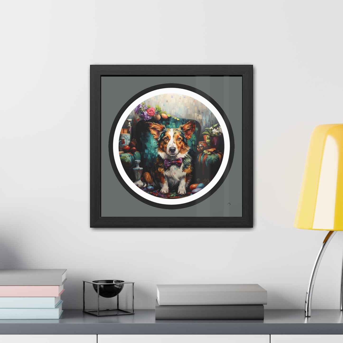 Formal Corgi - Framed Print