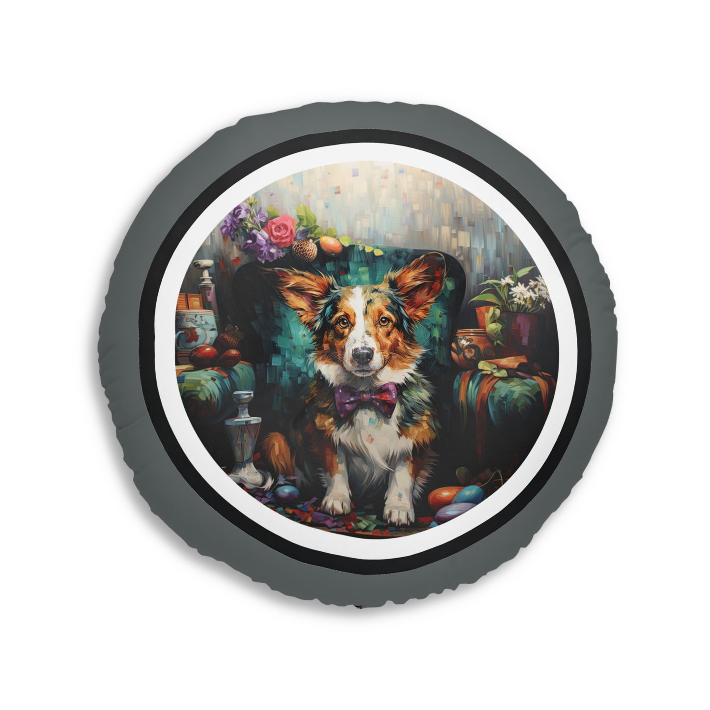 Formal Corgi - Floor Pillow