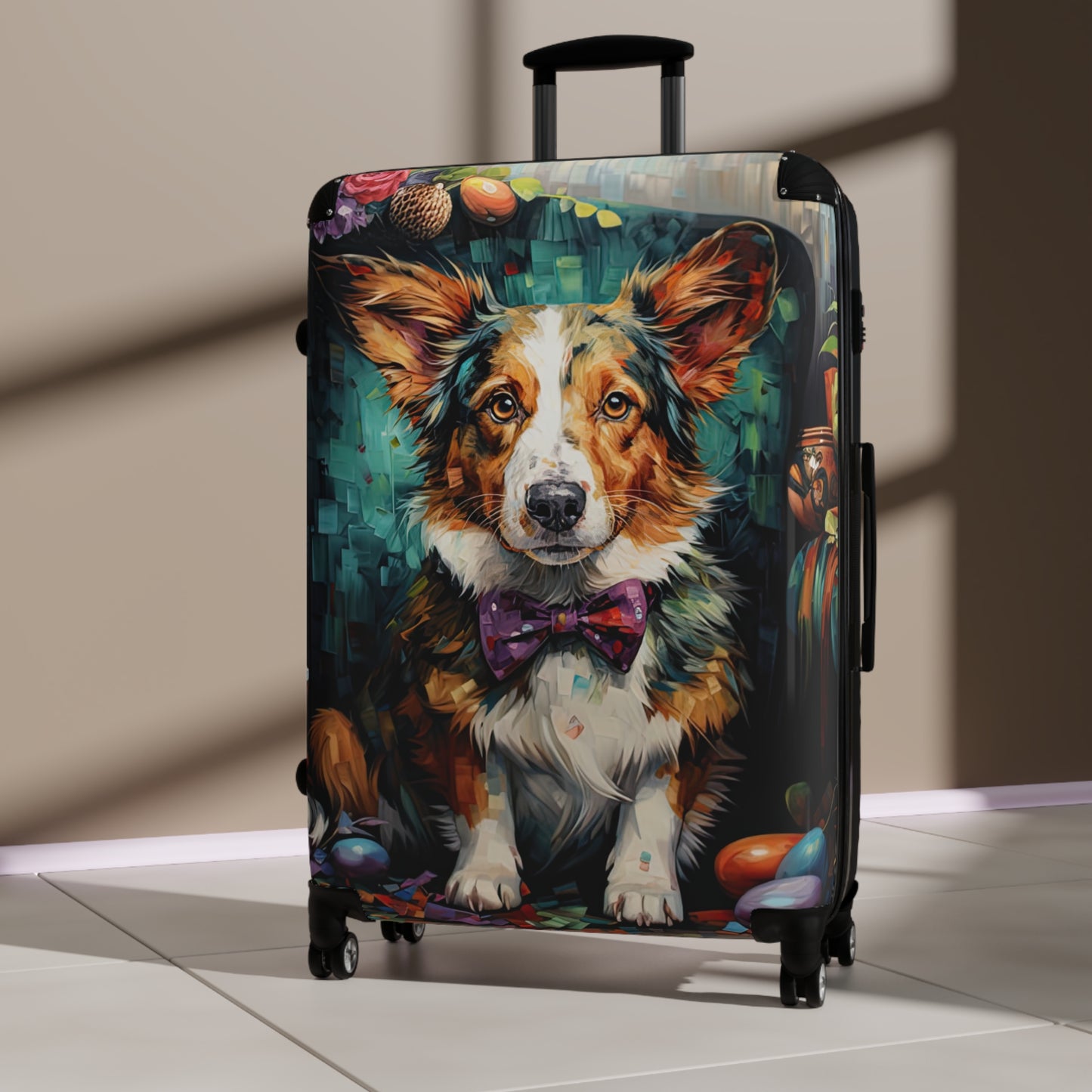 Formal Corgi - Suitcase