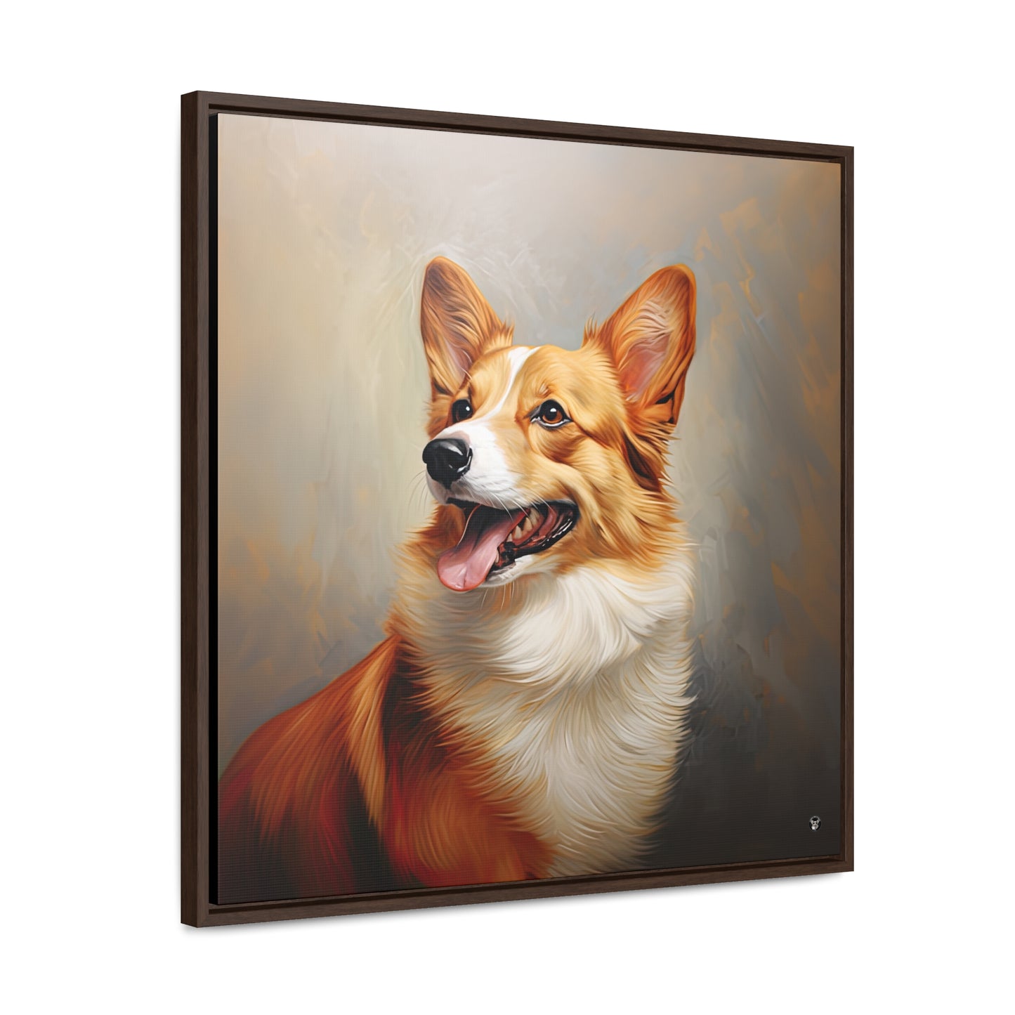 Pembroke Portrait - Framed on Canvas
