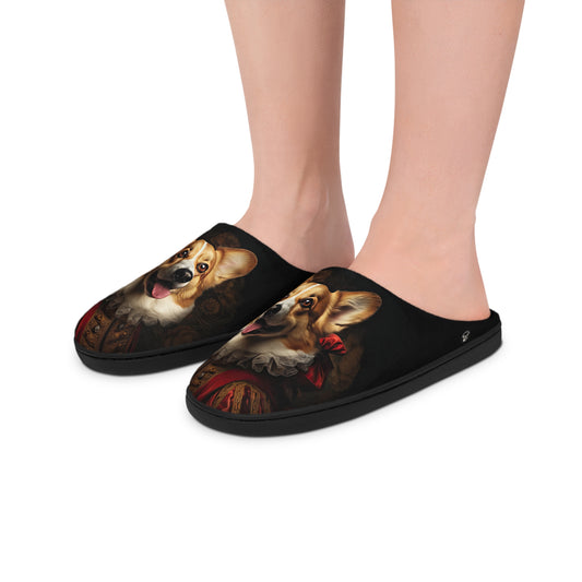 Renaissance Corgi - Men's Slippers