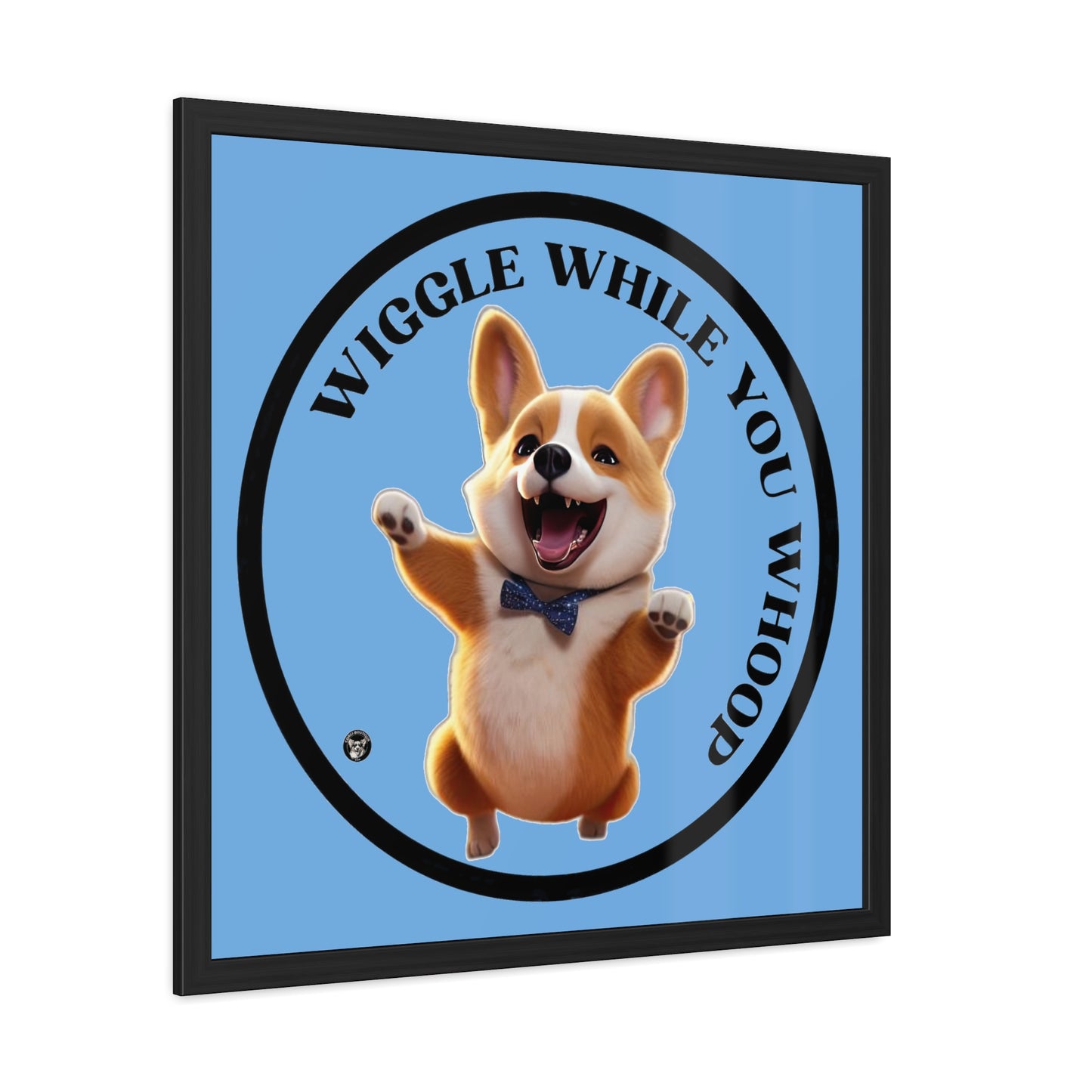 Wiggle While You Whoop - Framed Print