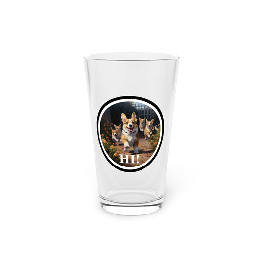 Hi! - Pint Glass