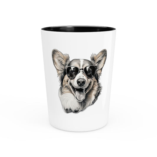 Corgi Cool - Espresso/Shot Glass