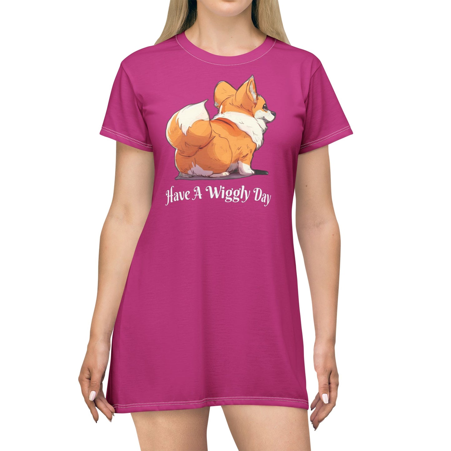 Robe-T-shirt "Wiggly Day"