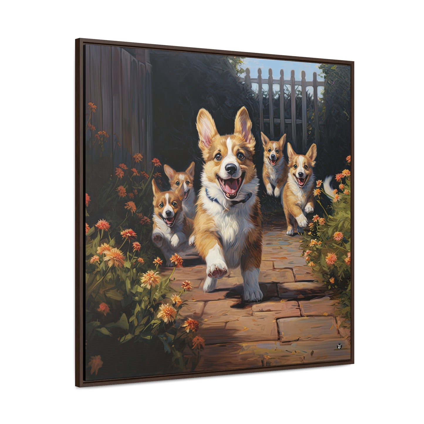 Welcome Home - Framed on Canvas