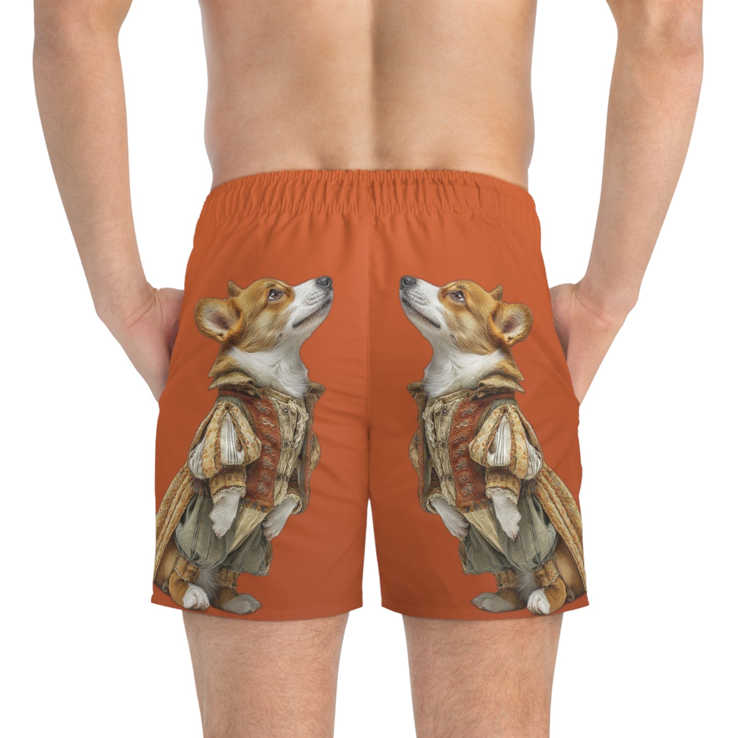 Prince Corgi Swim Trunks