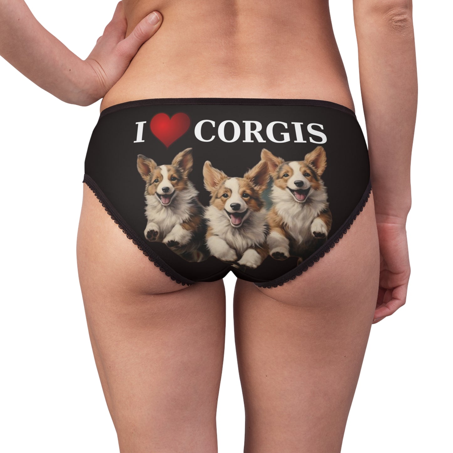 I Heart Corgis Panties!