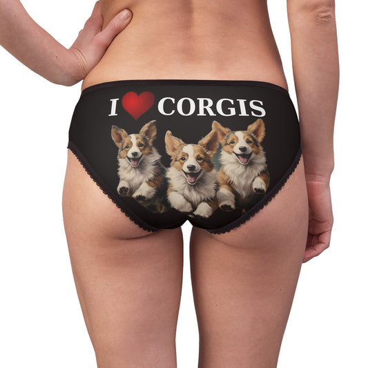 I Heart Corgis Panties!