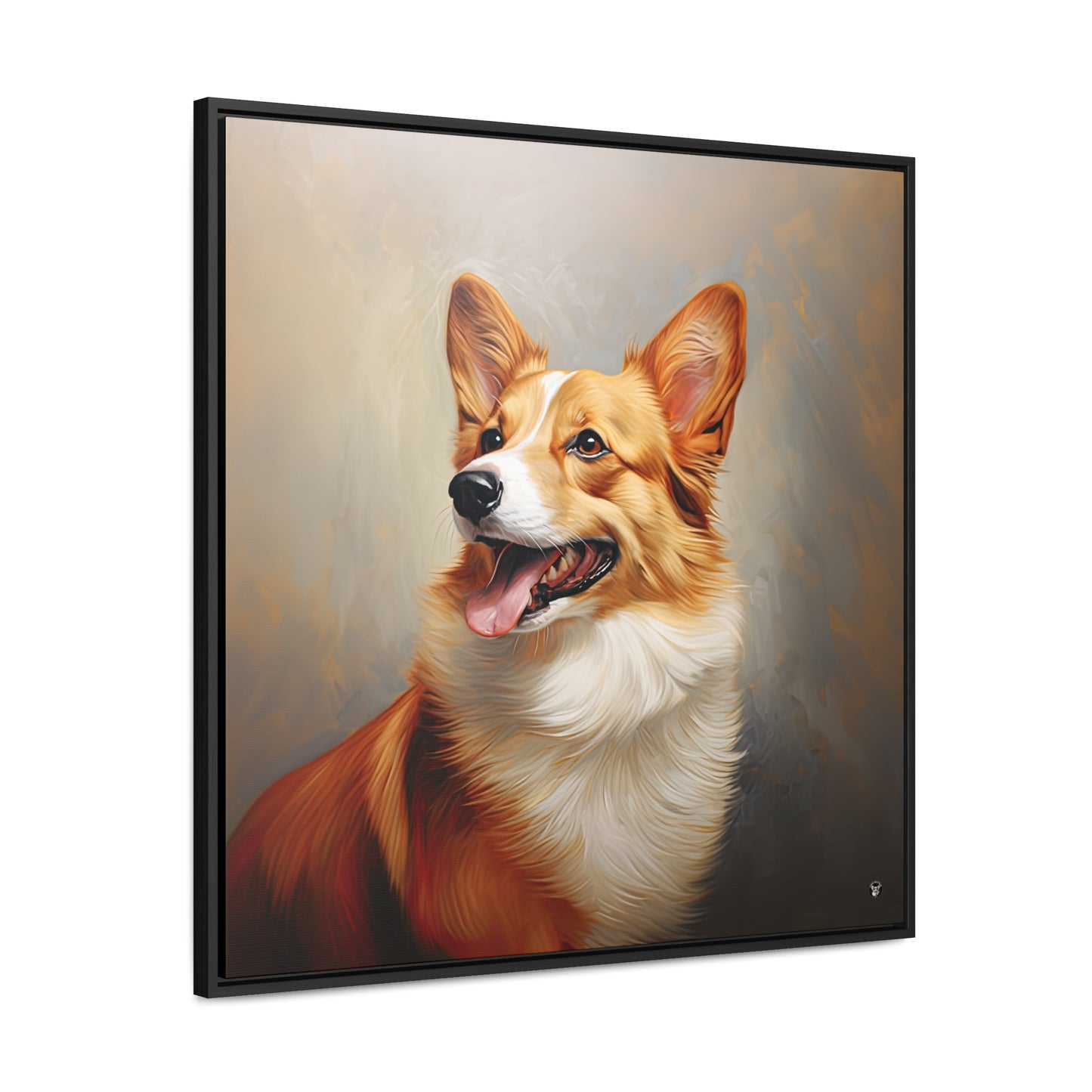 Pembroke Portrait - Framed on Canvas