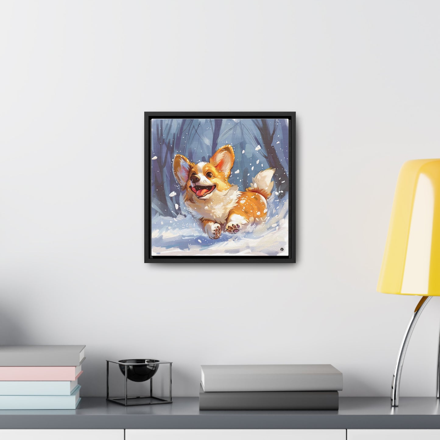 Winter Fun - Framed on Canvas