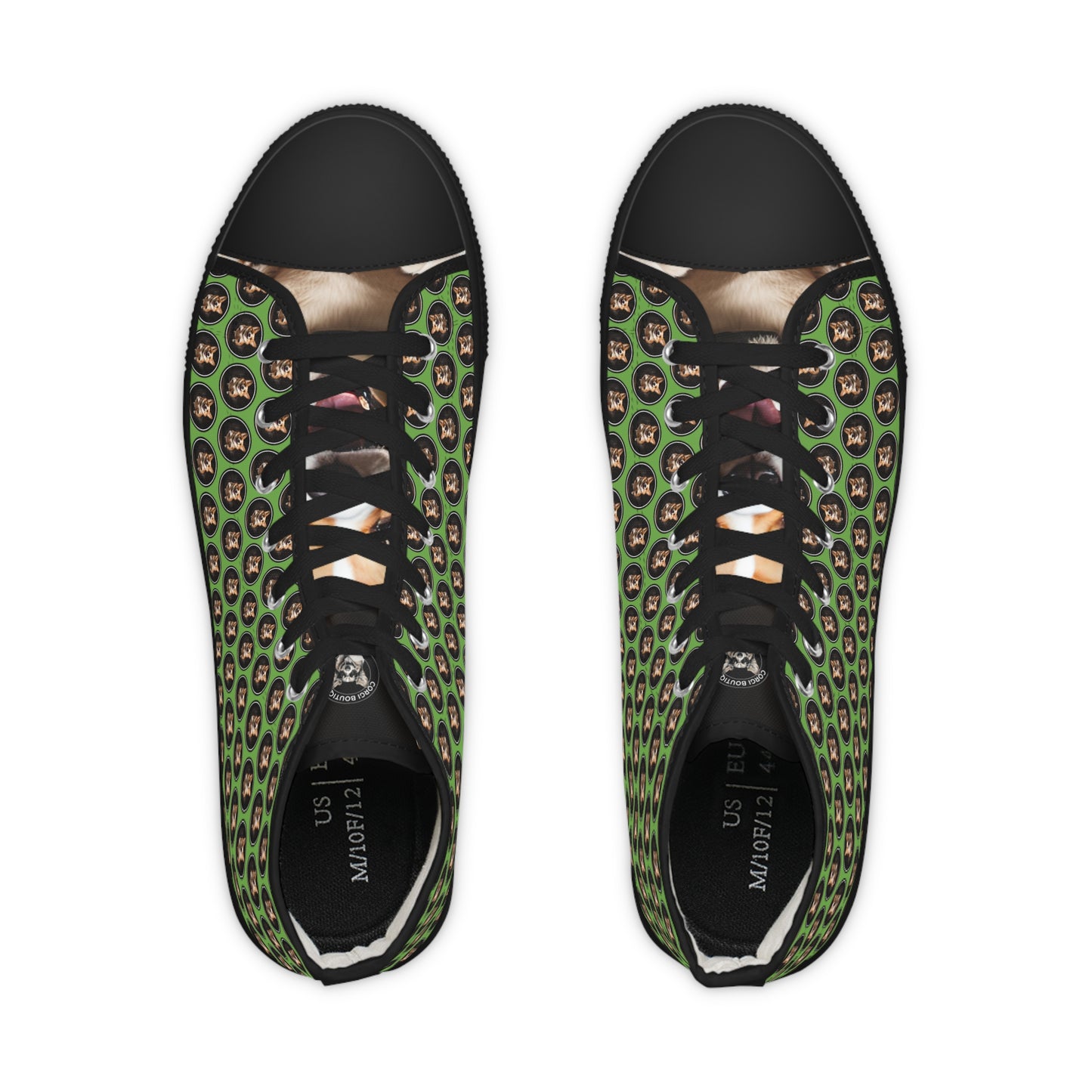 The Greeter Mosaic - Men's High Top Sneakers