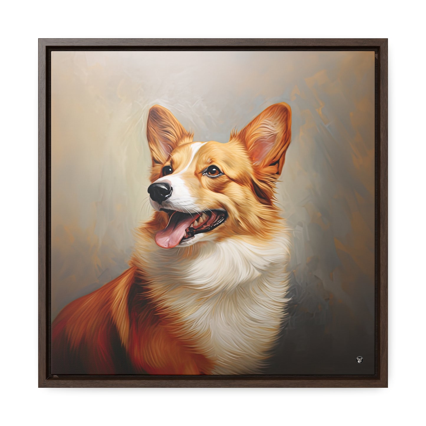 Pembroke Portrait - Framed on Canvas