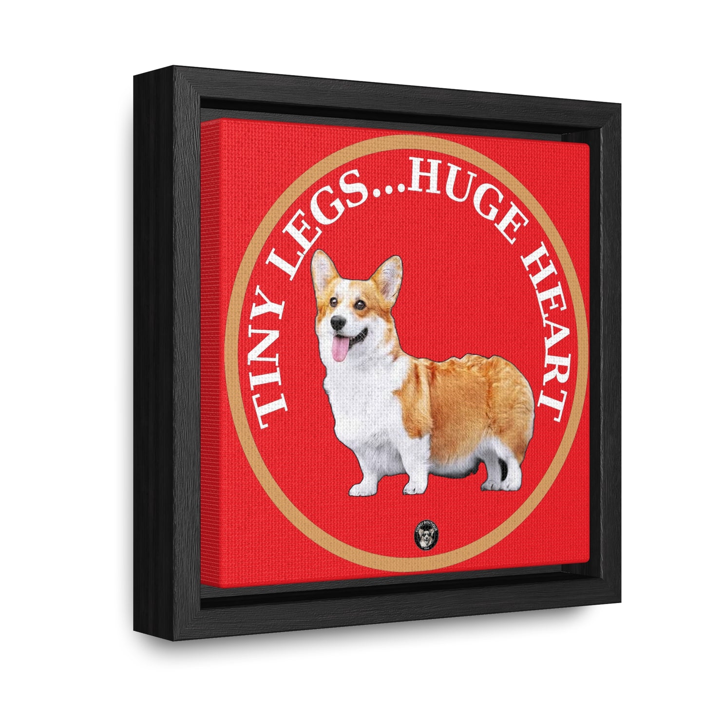 Tiny Legs...Huge Heart - Framed on Canvas