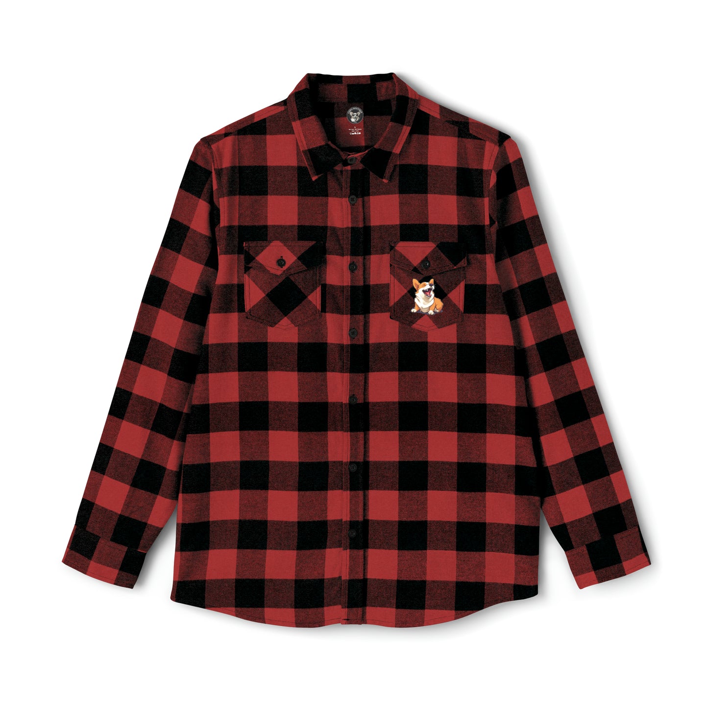 Comical Corgi - Flannel Shirt