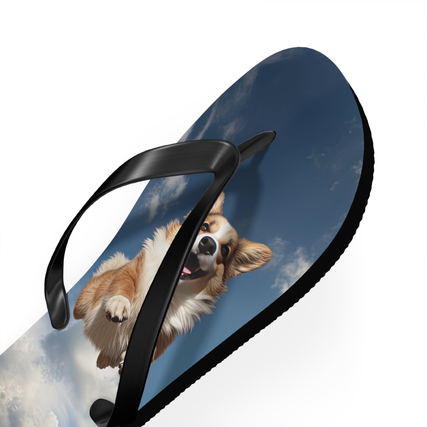 Super Corgi Flip-Flops