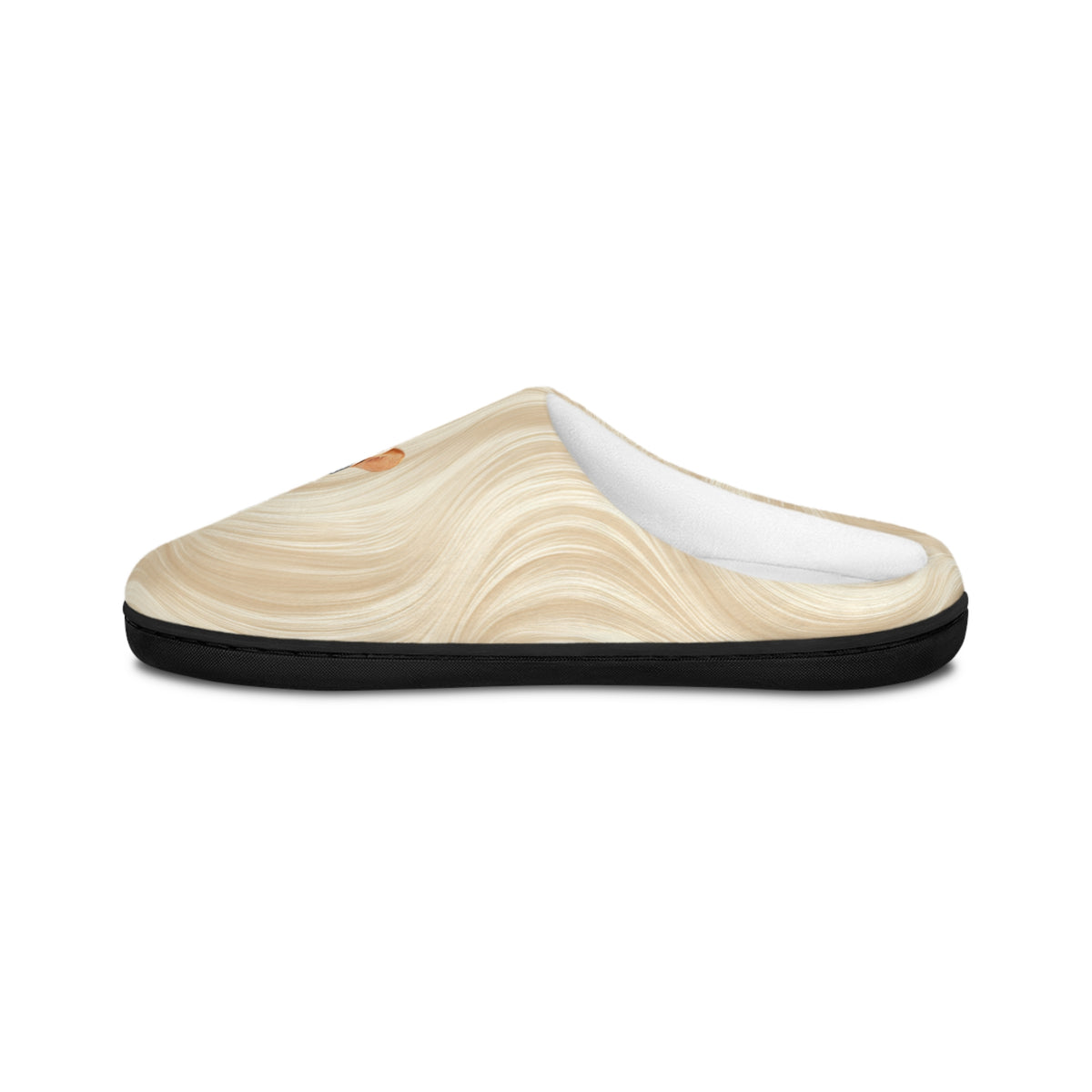 Giddy Sploot Men's Slippers - Creamy Champagne Corgi House Shoes