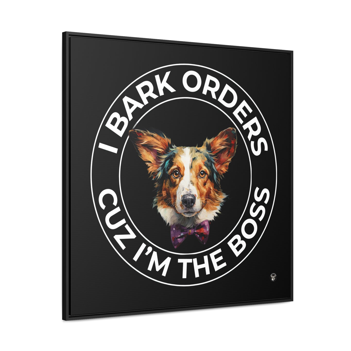 The Boss - Framed on Canvas