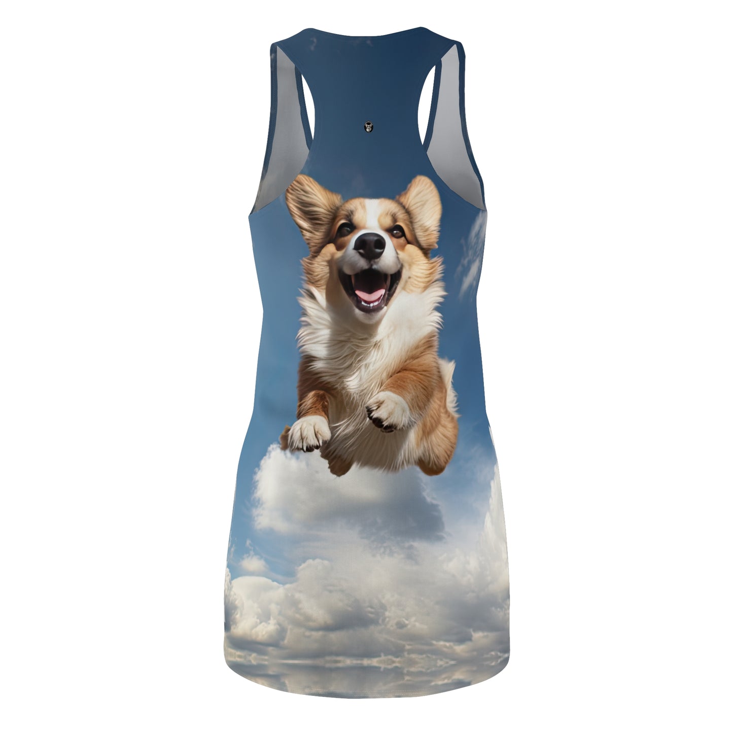 Flying Corgi - Racerback Dress