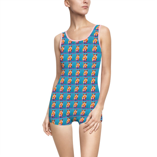 Corgi Butt Vintage One-Piece