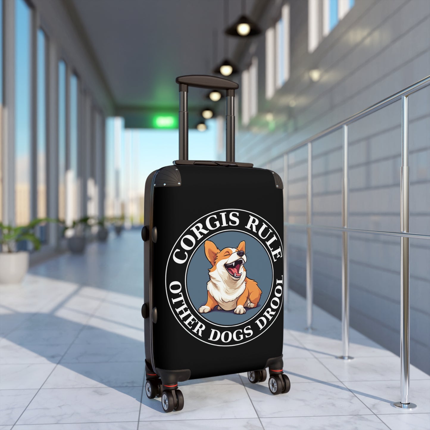 Corgis Rule...Other Dogs Drool - Suitcase