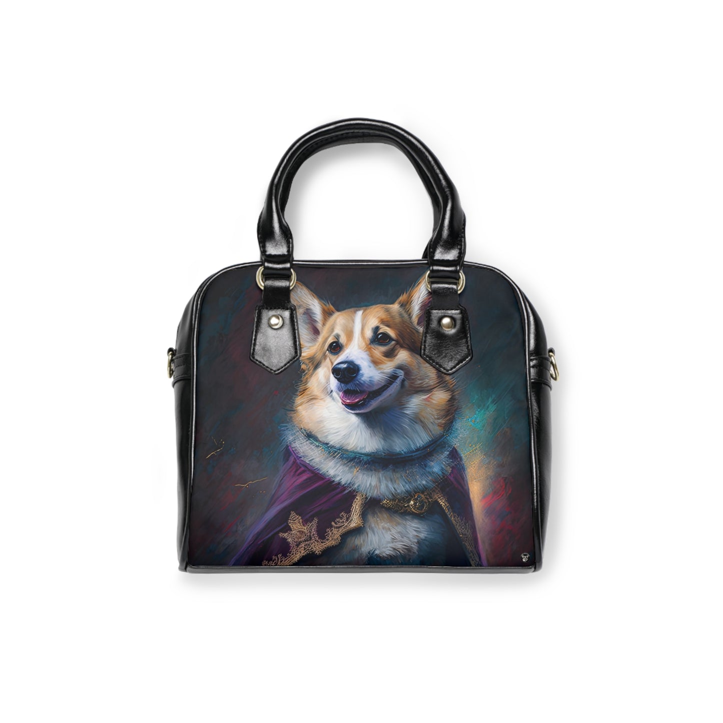 Corgi Royalty - Handbag w/Removable Shoulder Strap