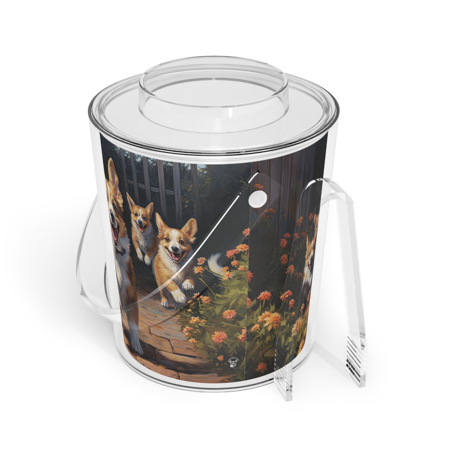 Welcome Home - Ice Bucket with Tongs