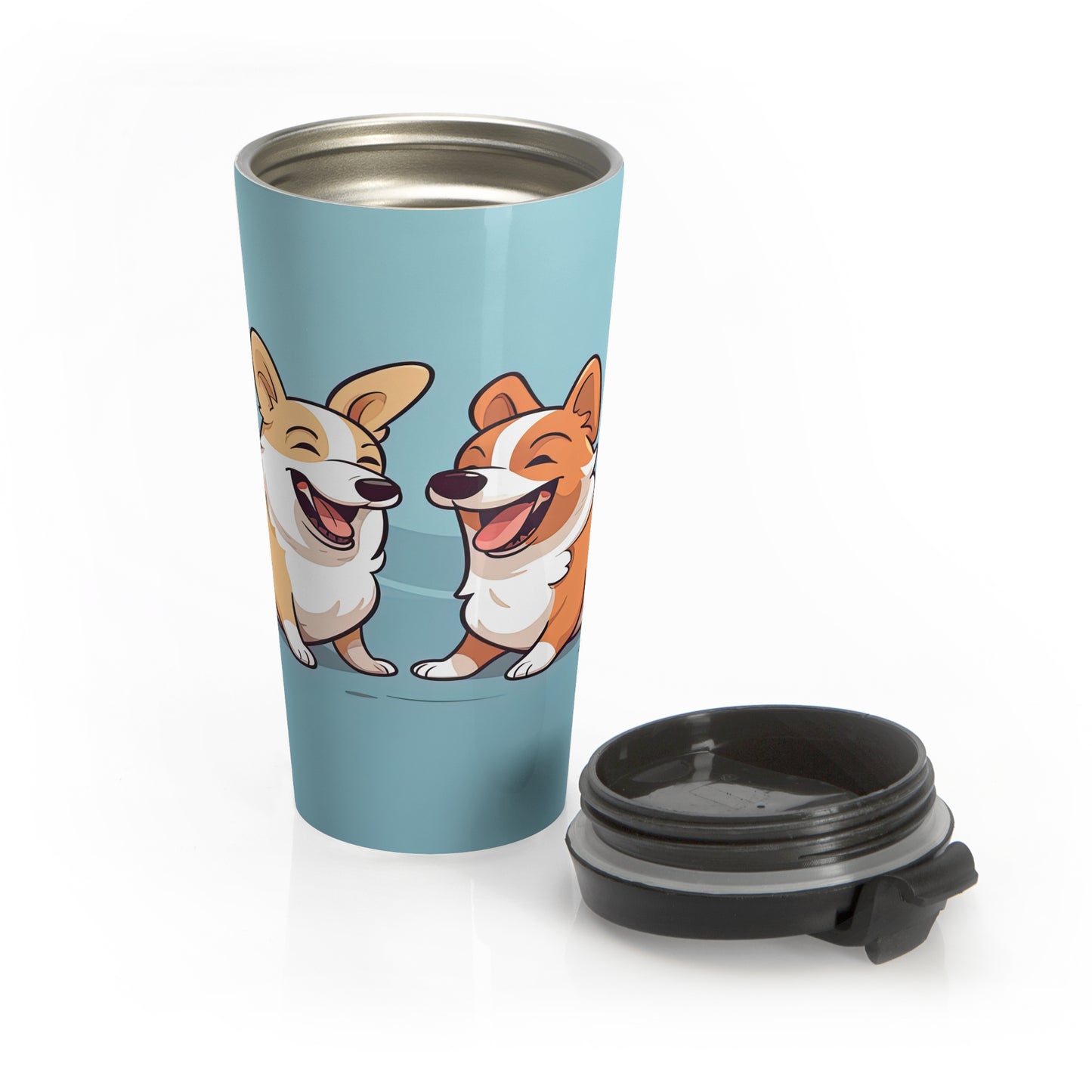 Corgi Couple - Travel Mug