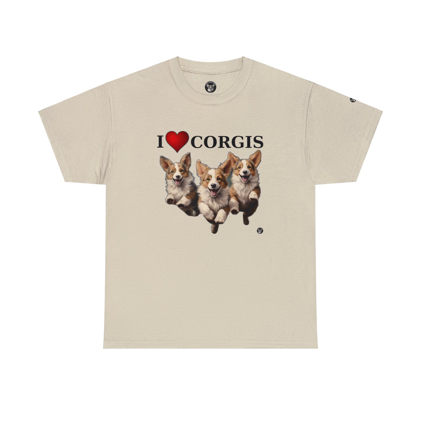 I Heart Corgis - Unisex Heavy Cotton Tee