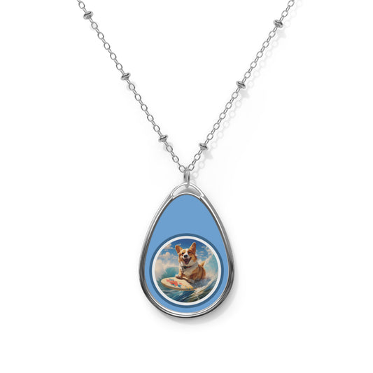 Cowabunga Corgi - Necklace