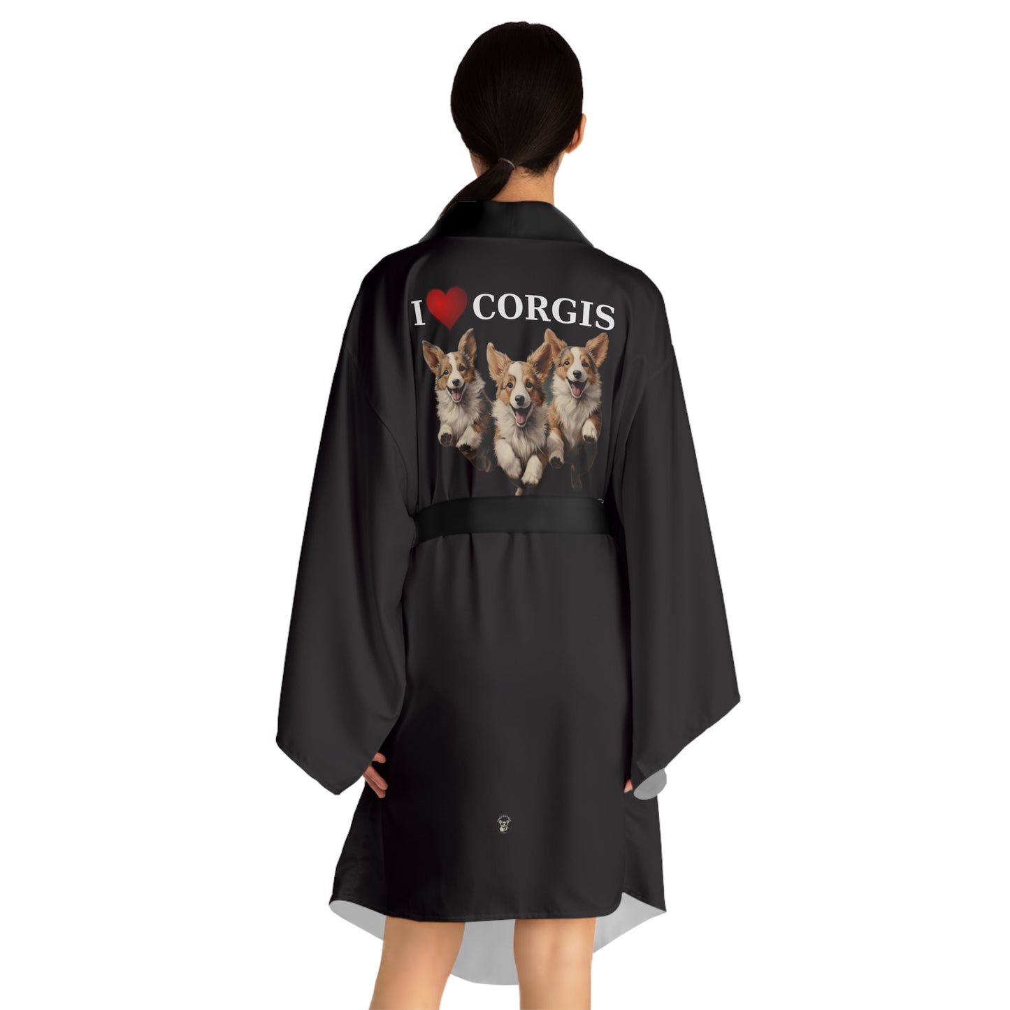 I Heart Corgis Kimono Robe